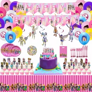 Set de fiesta Roblox para 10 personas