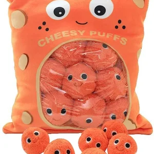Almohada de felpa Cheesy Puffs