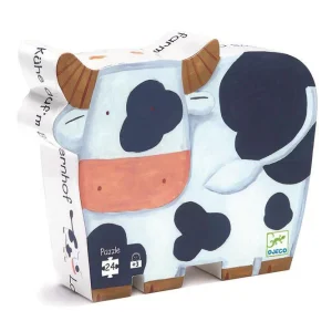 Puzzle La Vaca en la Granja 24 Piezas Djeco
