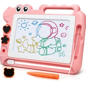 Tablero magnético de dibujo para niños pequeños
