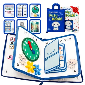 Doggy Woggi - Libro ocupado para niños pequeños