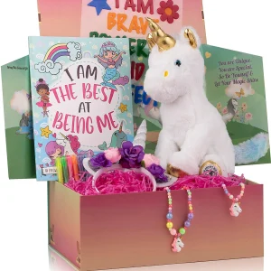 The Memory Building Company Kids Toys - Caja con sorpresas de unicornio grande