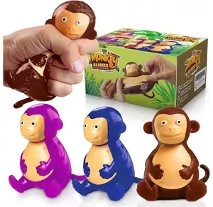 Squishies de monitos, 3pk