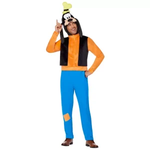 Disfraz de Goofy de una pieza para adulto - Mickey y sus amigos, talla L -XL