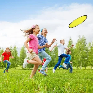 Abanicos de disco voladores plegables Mototo de 72 piezas con bolsillo plegable