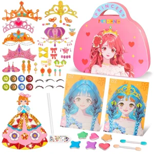 SUPRBIRD Kit de manualidades de papel de princesa