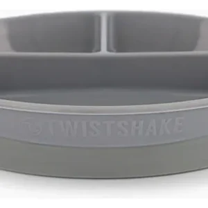 Plato para Bebe con Divisiones Gris Twistshake