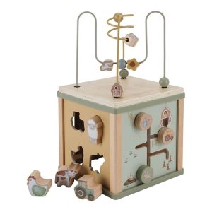 Cubo Actividades Pequeña Granja Little Dutch.