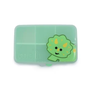 Caja contenedora mini para snack Dino Melii