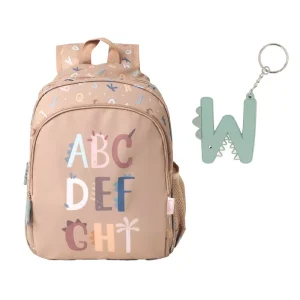 Mochila Mediana Funny Letters + Llavero Personalizable Tutete.