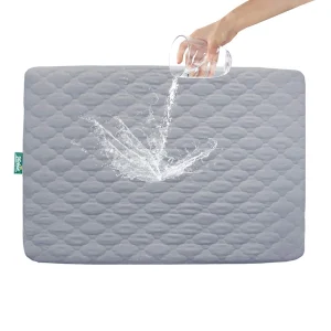 Funda/Protector de colchón Pack N Play - Microfibra ultrasuave, impermeable, 27"x39"x 5"