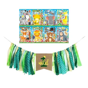 Decoración de silla + stickers para actividades